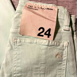 Rag & Bone Zipper Capri